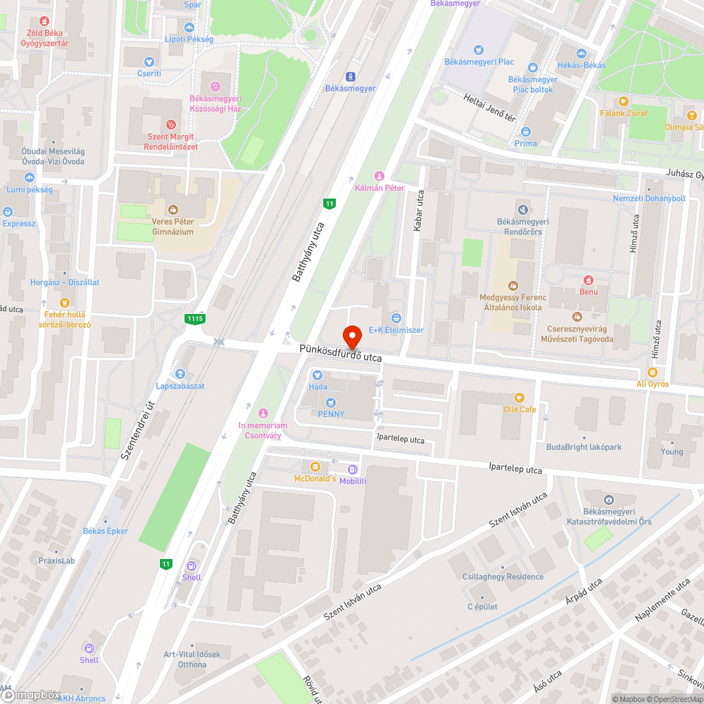 Kátyús, töredezett útszakasz bejelentés helye