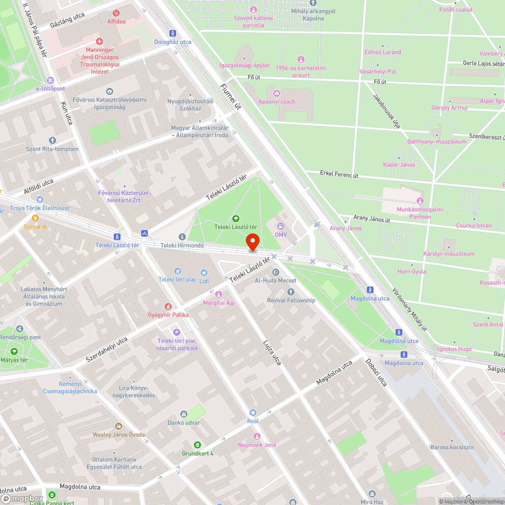 Zebra eltakarás bejelentés helye