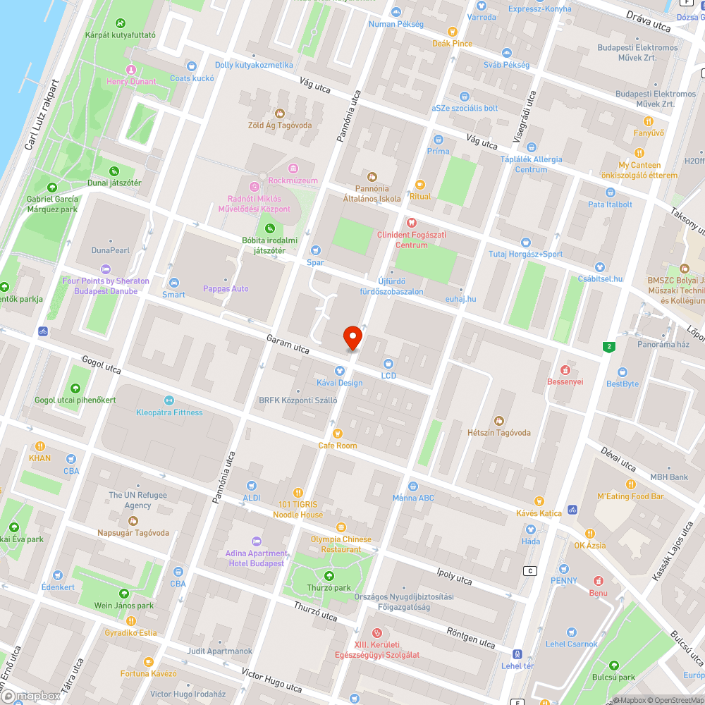 Állandó csattanások a Gogol-Hegedűs és a Garam-Hegedűs sarkán bejelentés helye