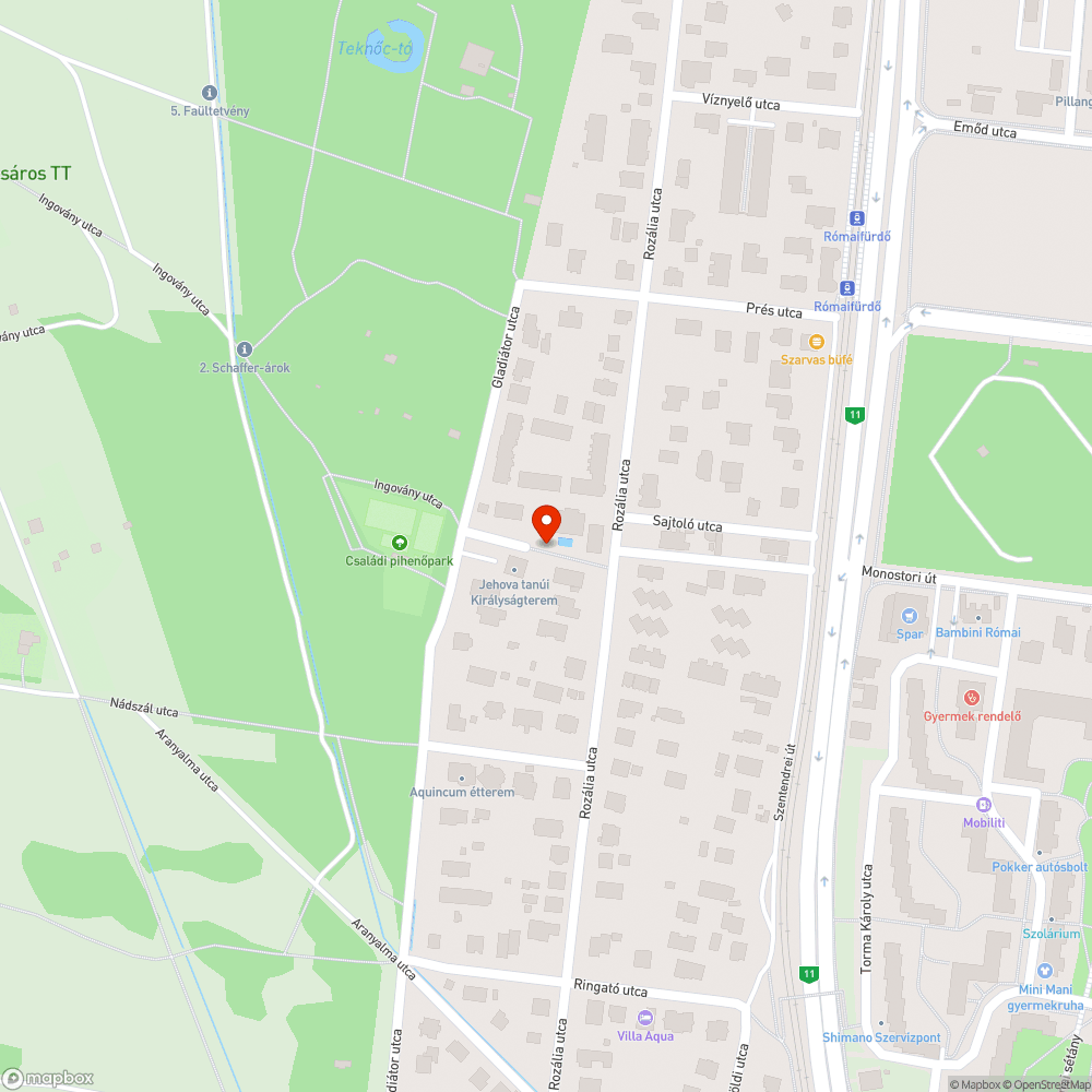 Hiányzó utcanévtáblák bejelentés helye