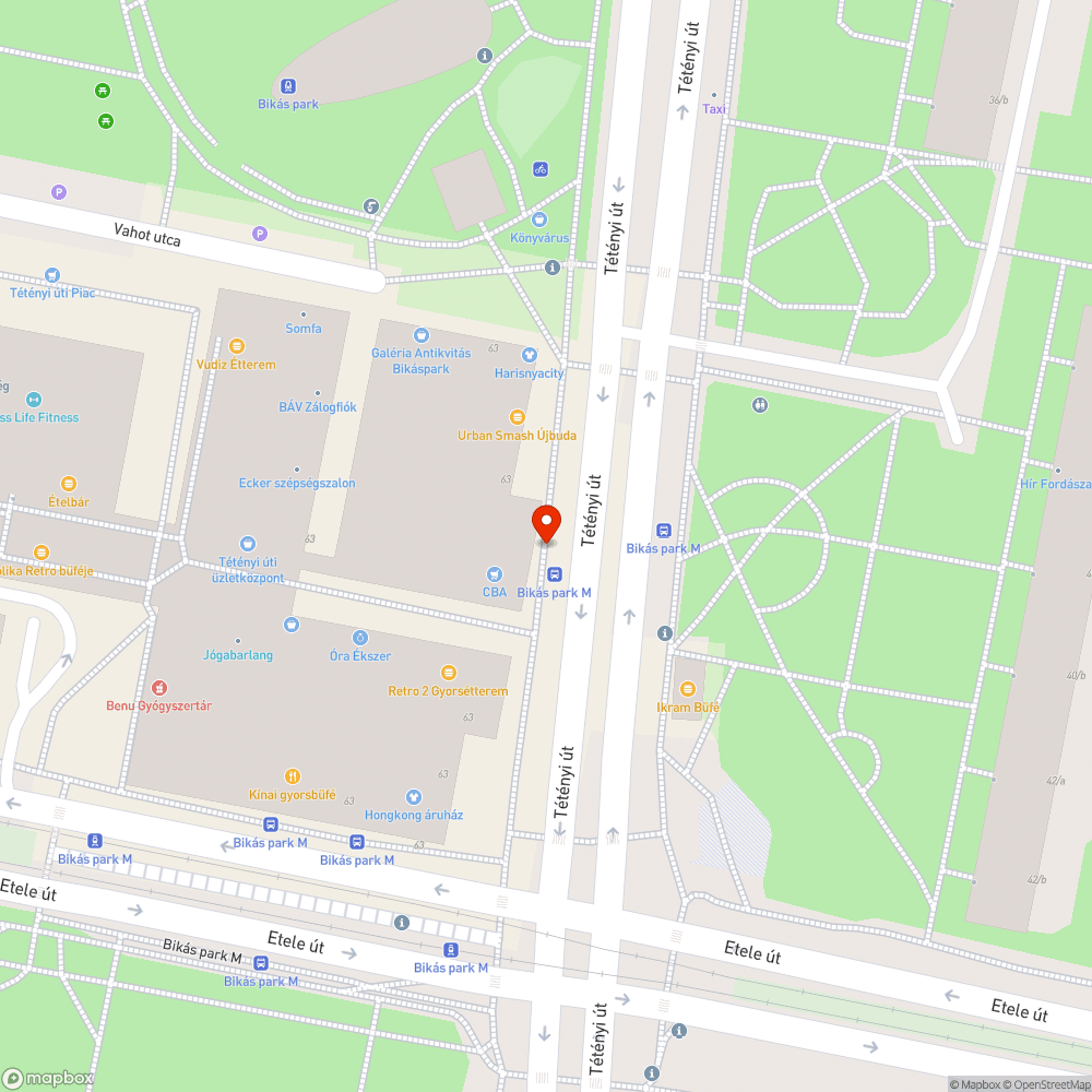 Futár kijelző szerelő ajltó sérülés - Bikás park déli irányú megálló CBA előtt bejelentés helye