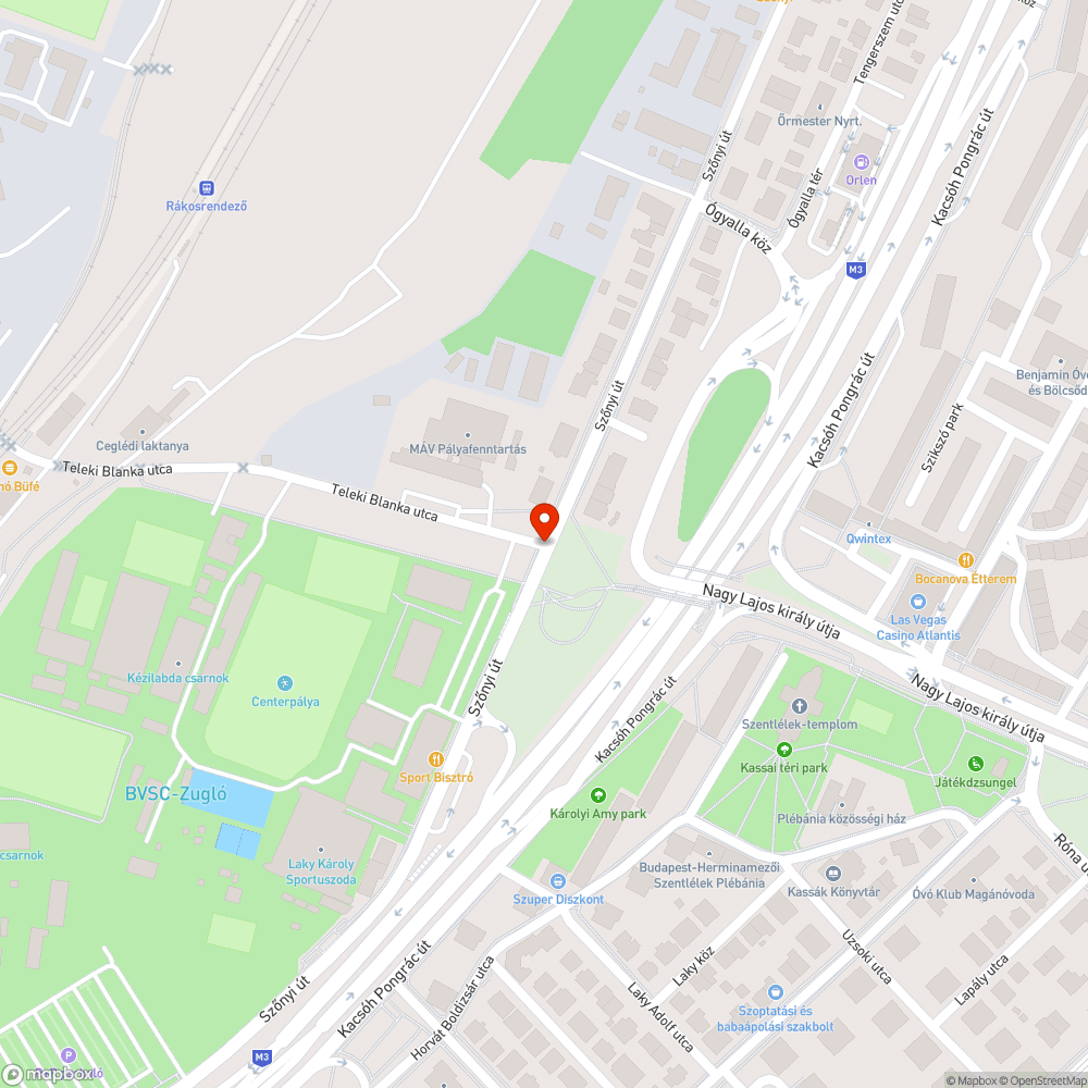 BVSC uszoda melletti parkolóban rendszám nélküli ócskavasak bejelentés helye