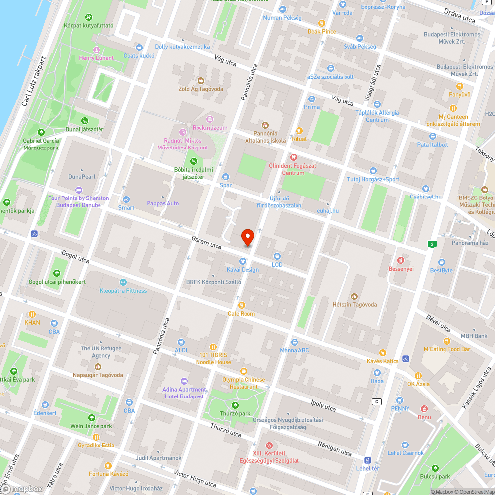 Balesetből ottmaradt törmelék bejelentés helye