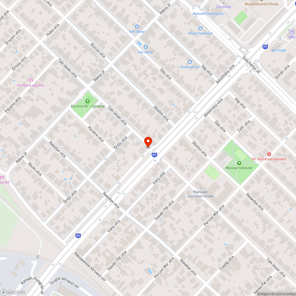 Megfakult tábla bejelentés helye