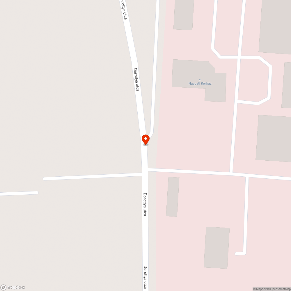 Megsüllyedt úttest bejelentés helye