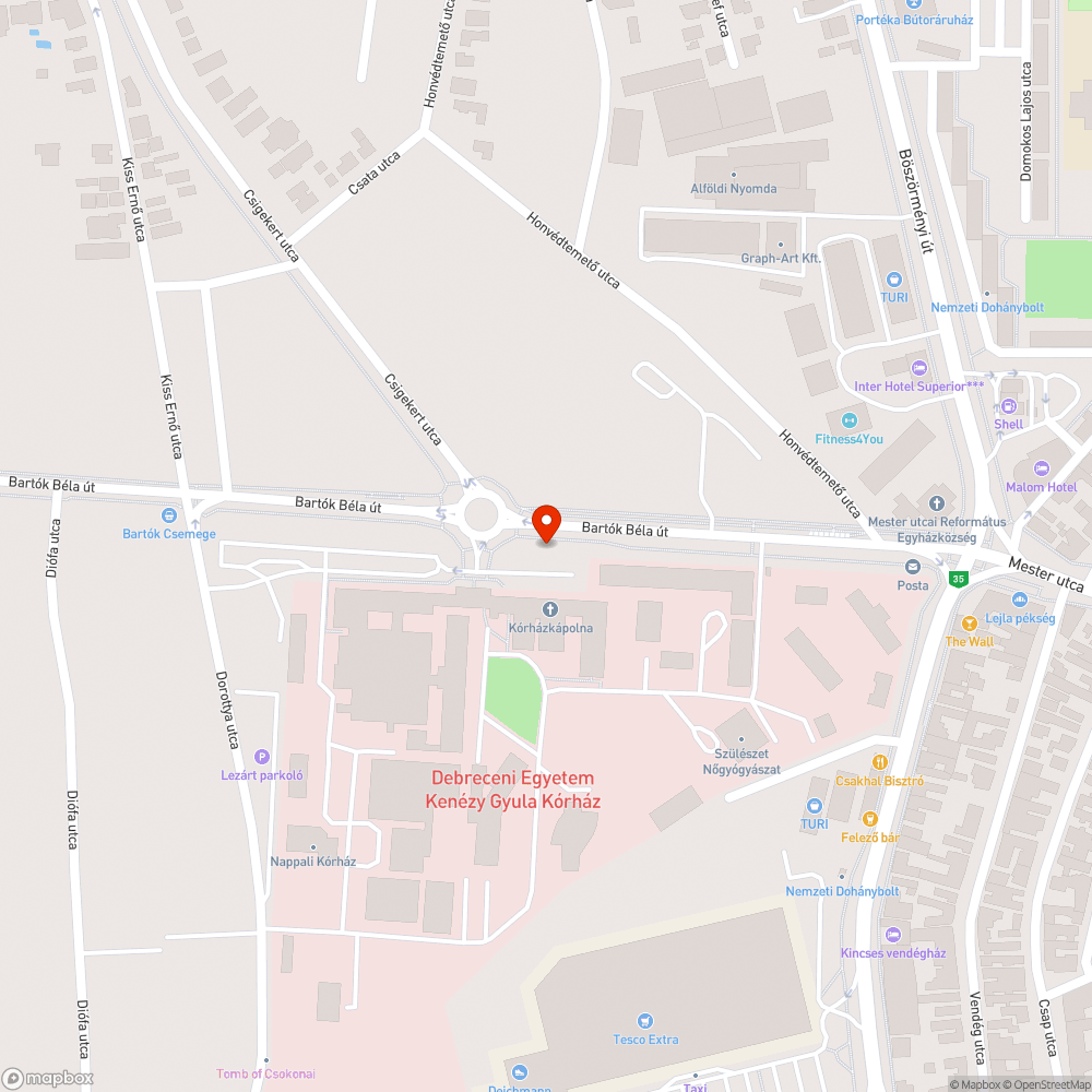 Nem világít bejelentés helye