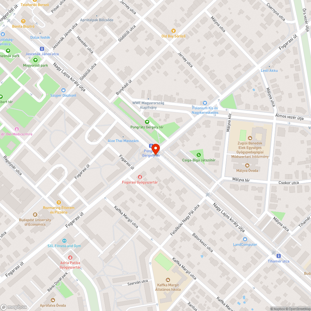 Billeg bejelentés helye