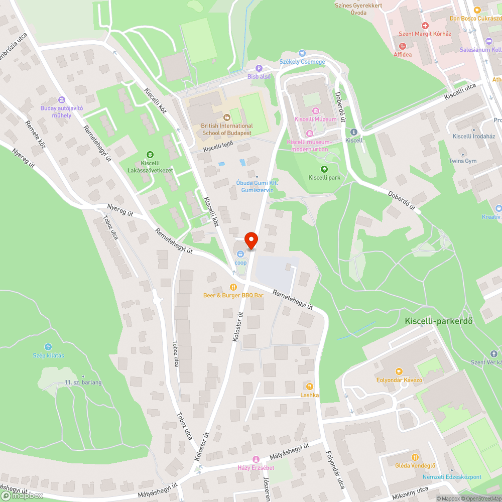 Járdán parkolás bejelentés helye