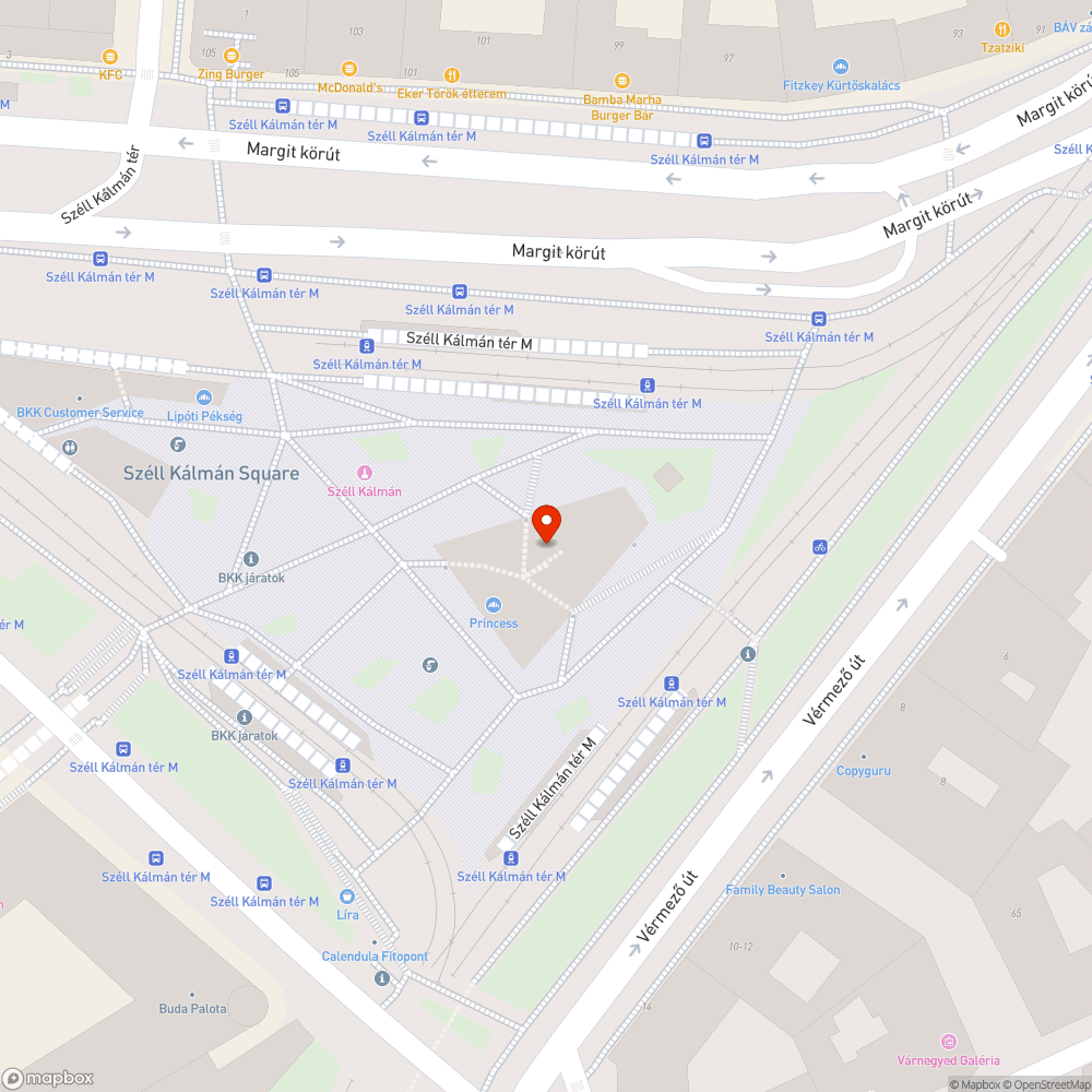 Pókhálós a metróállomás bejelentés helye