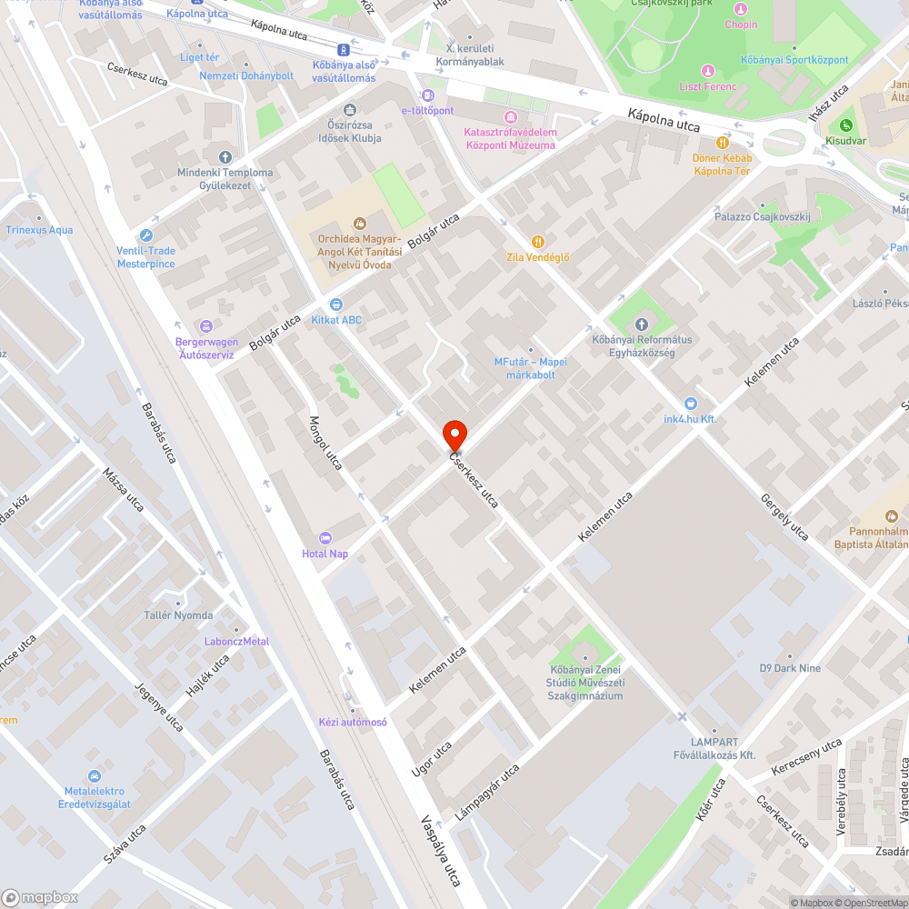 Ki nem ürített kutyapiszok tároló bejelentés helye