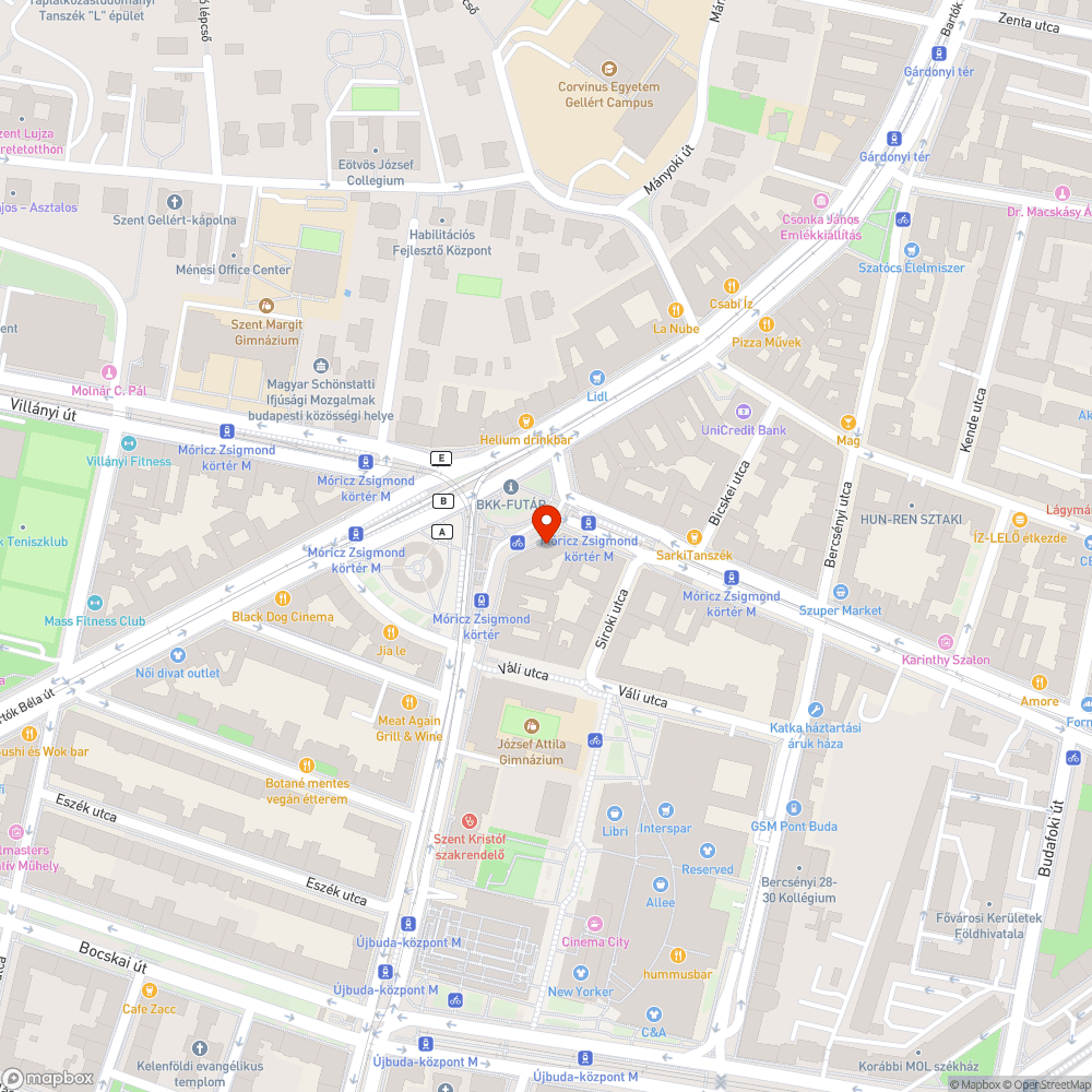 Graffitis információs tábla bejelentés helye