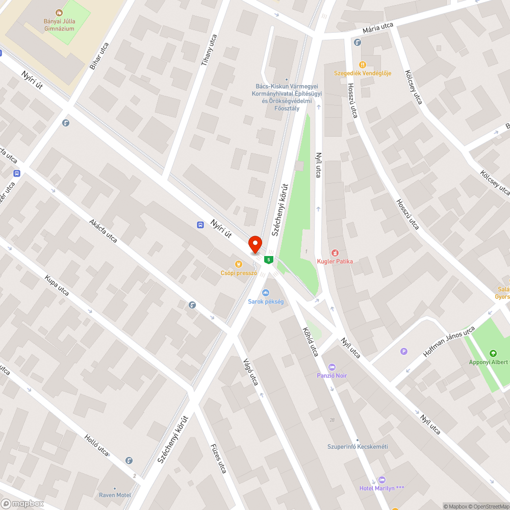 Kopott forgalomirányítási fedlap bejelentés helye