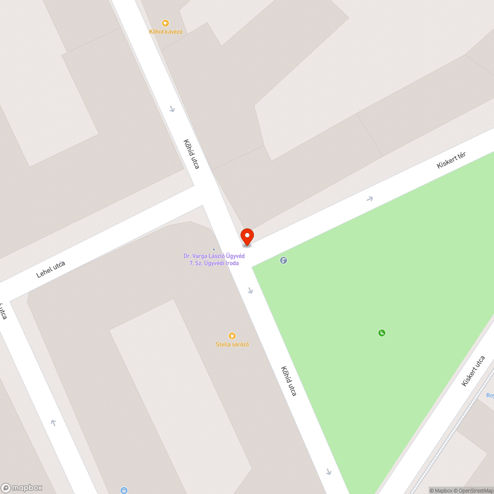 Mély kátyúk bejelentés helye