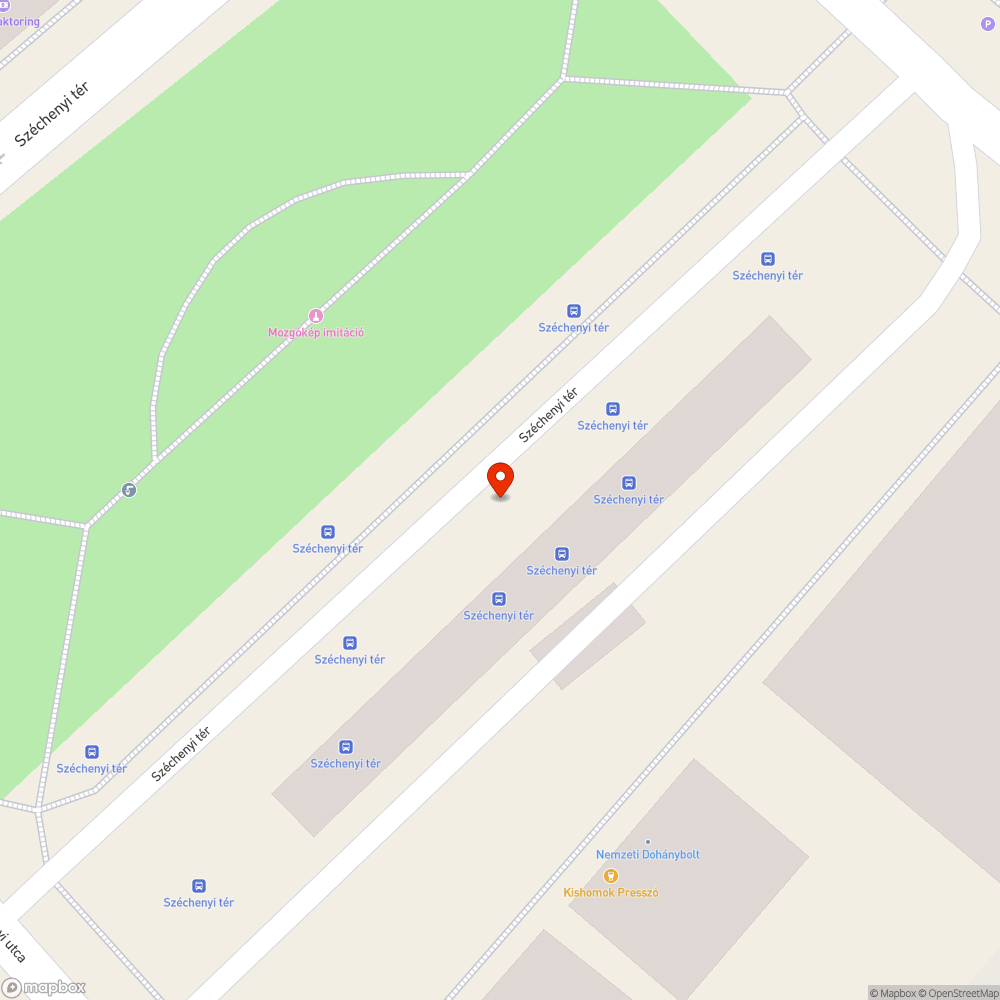 Eltömődött víznyelő bejelentés helye