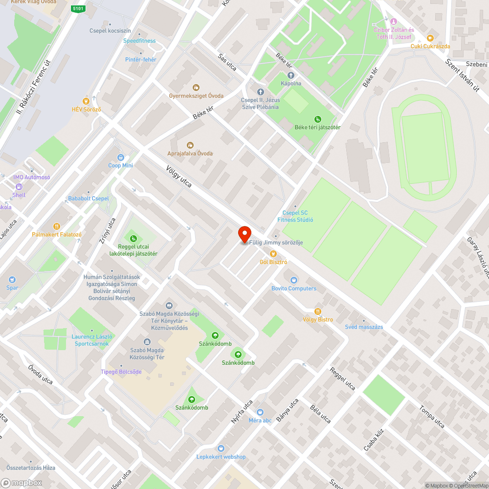 Elhagyott Swift bejelentés helye