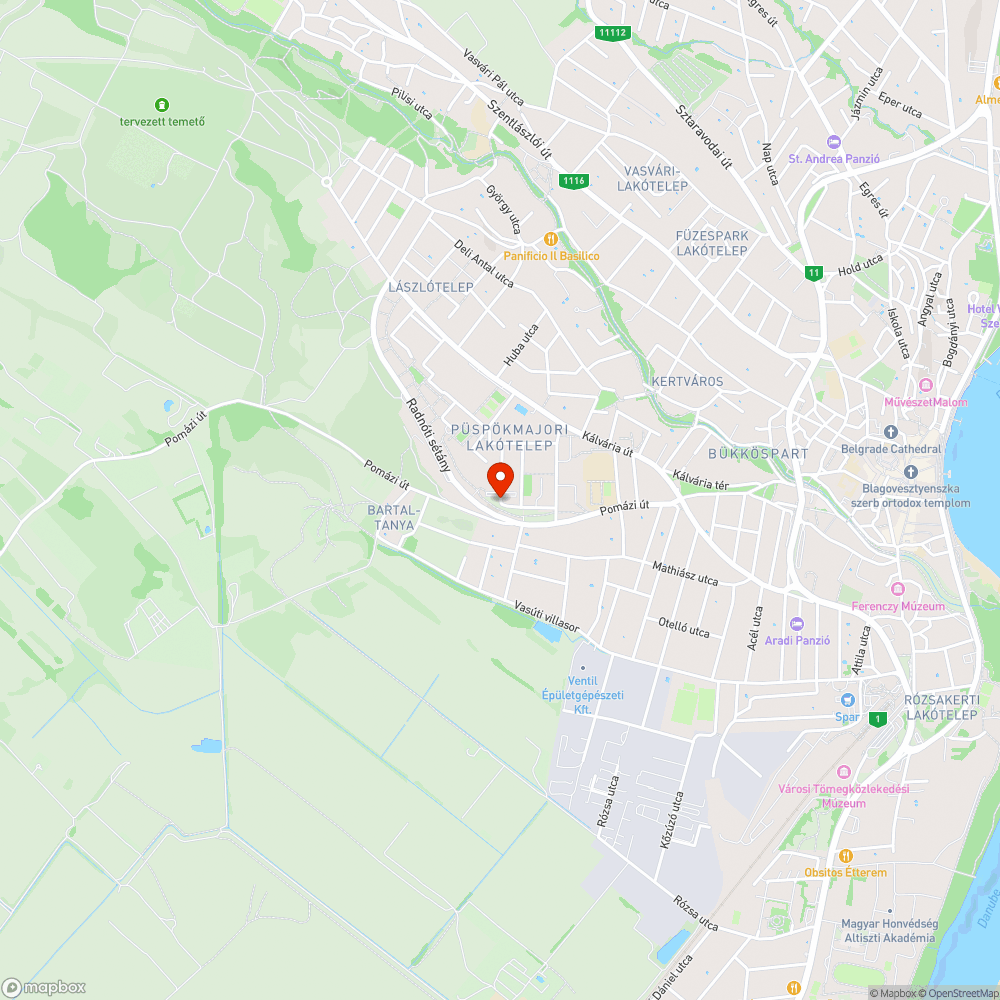 Kiégett közvilágítás bejelentés helye