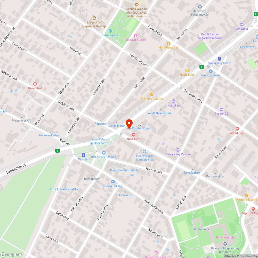 Évek óta üresen álló oszlop bejelentés helye