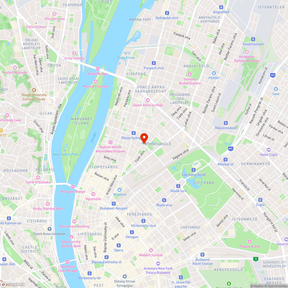 Félbehagyott járda bejelentés helye