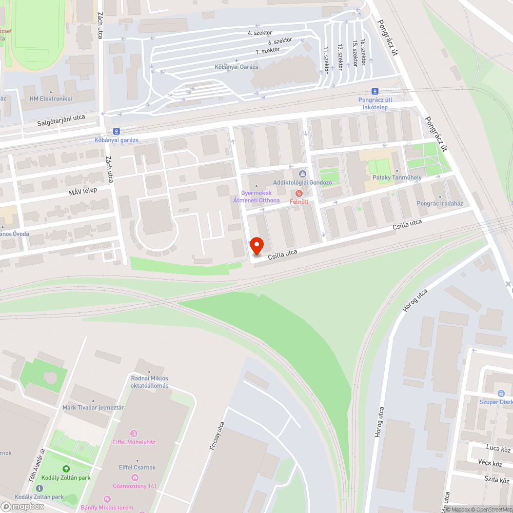 Az utcában kettő darab nagyobb szemèt kupac bejelentés helye