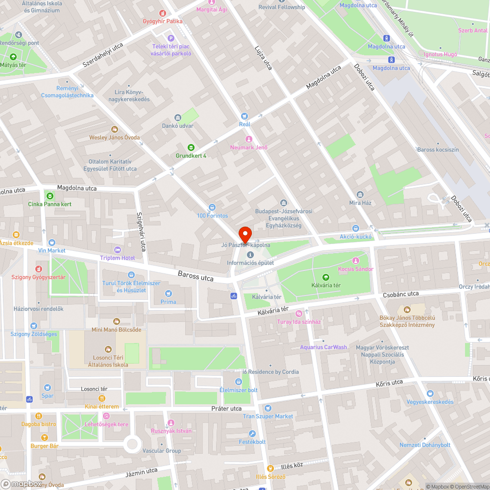 Gyeprács a parkolóban bejelentés helye