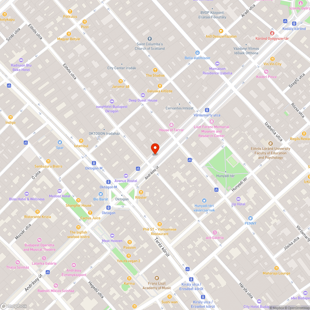 Tönkretett gyep az Andrássyn bejelentés helye