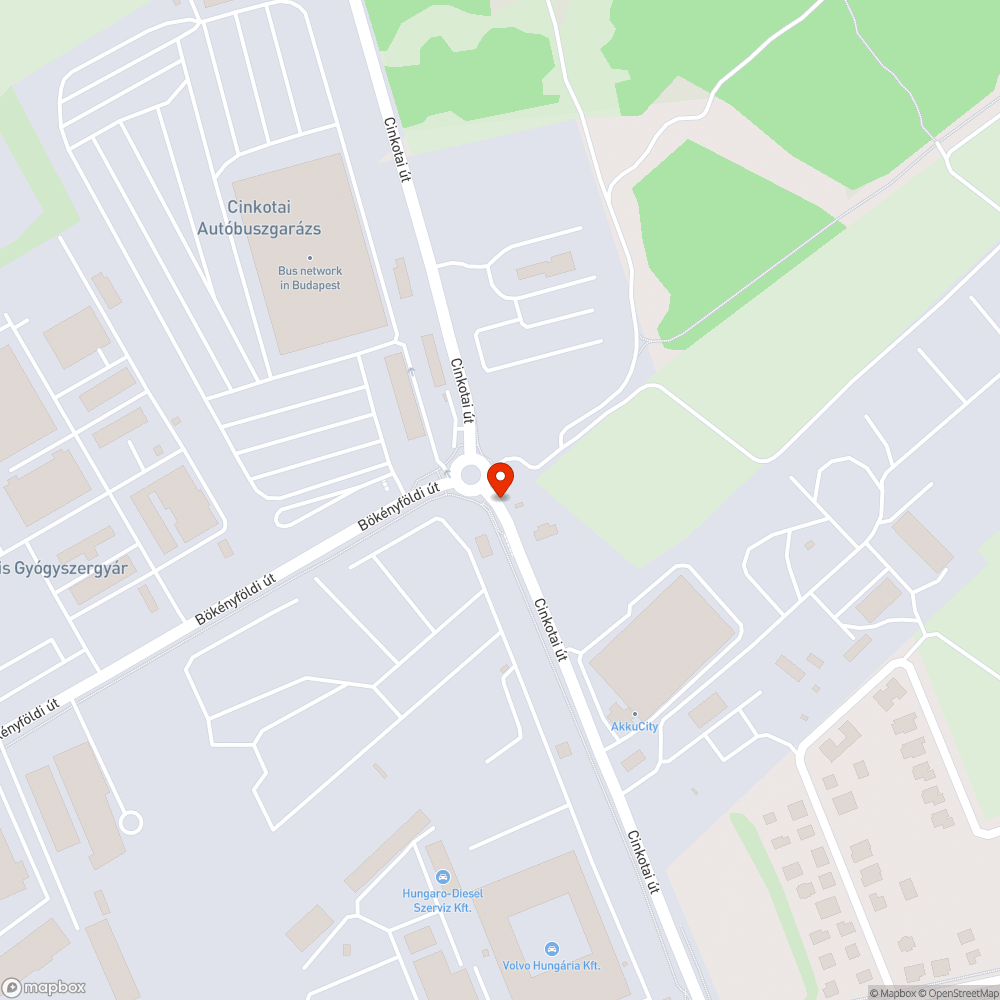 Hol áll meg? bejelentés helye