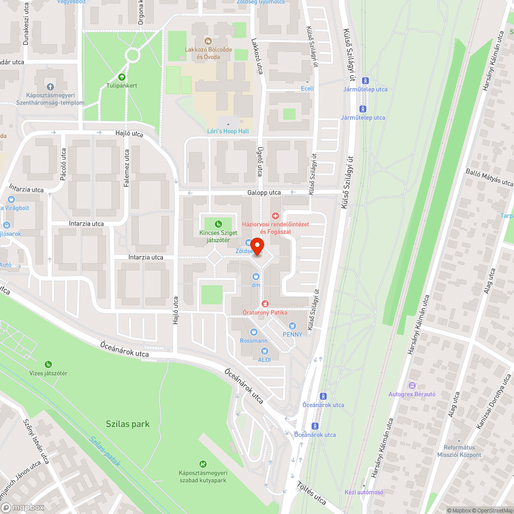 Lóverseny tér környékén néhány lámpa nem ég bejelentés helye