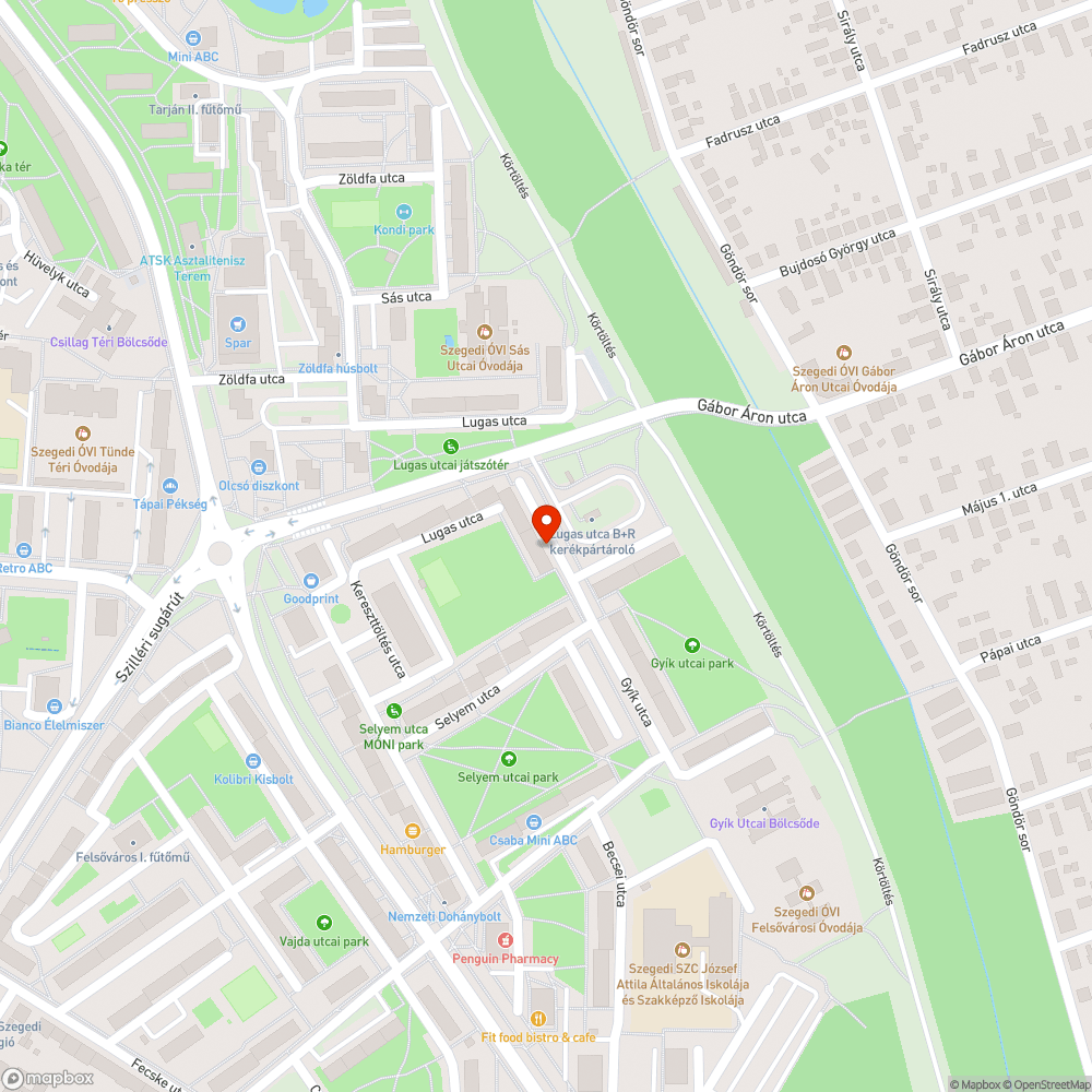 Helyet foglal bejelentés helye