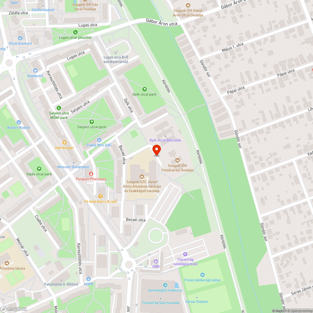 Óvoda,iskola bejelentés helye