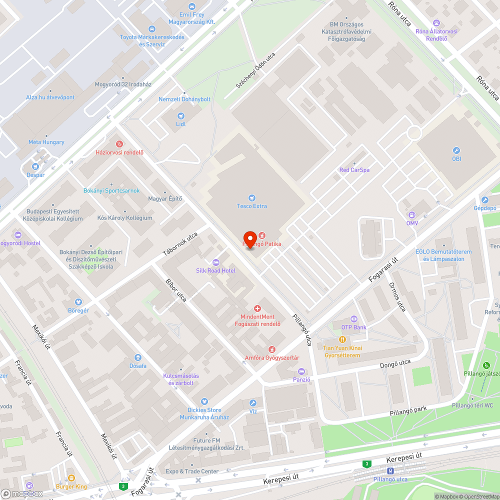 Megrongálódott korlát. bejelentés helye