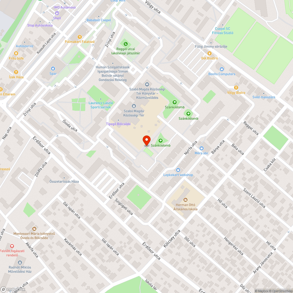 Életveszélyes focipálya rács bejelentés helye