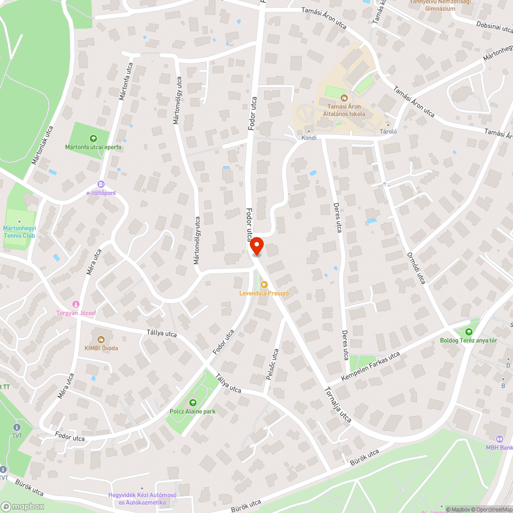 Kidöntött zebra tábla bejelentés helye