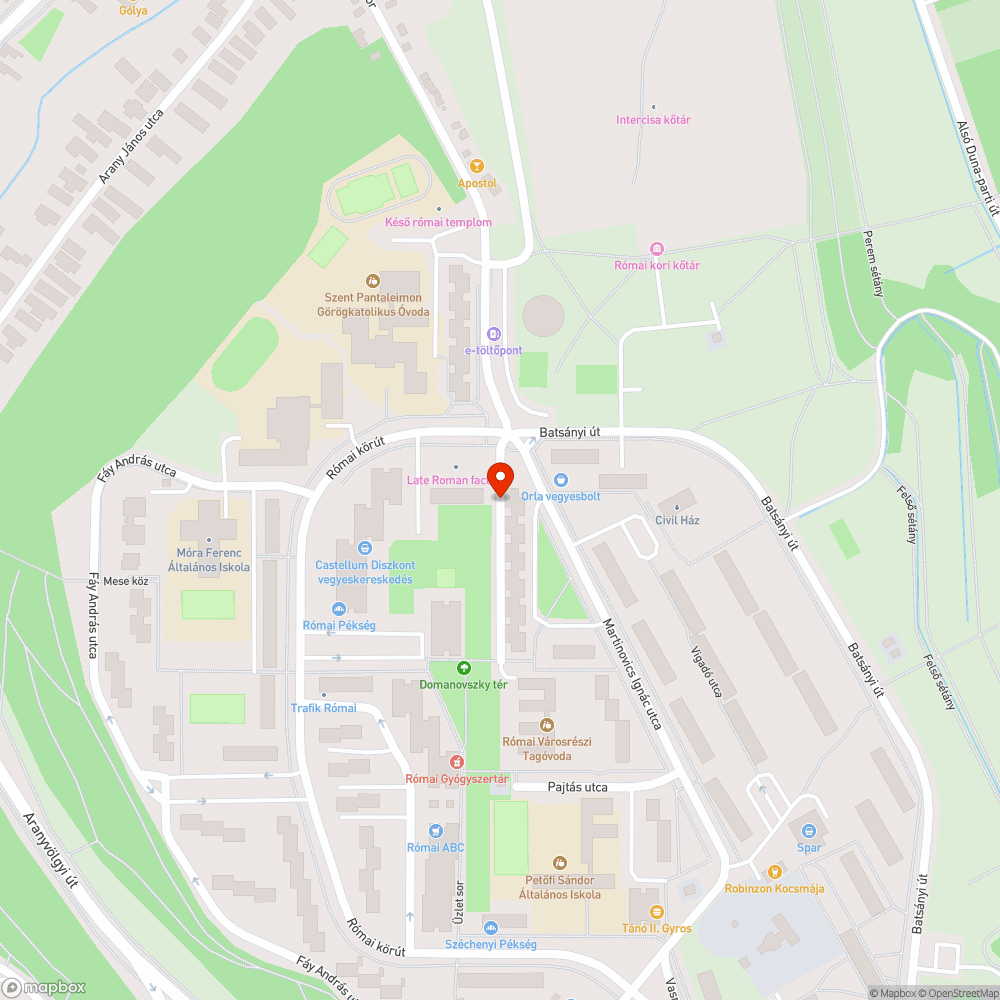 Parkoló foglalása bejelentés helye