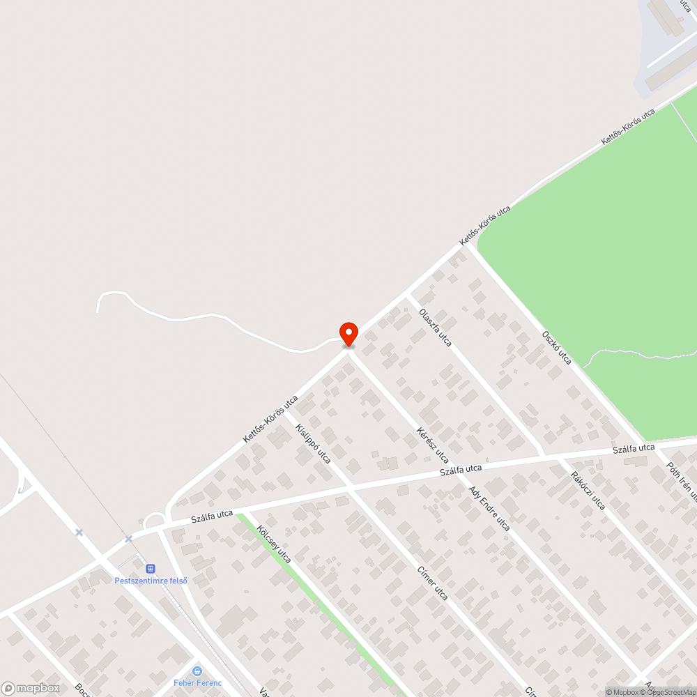 Aknafedél bejelentés helye