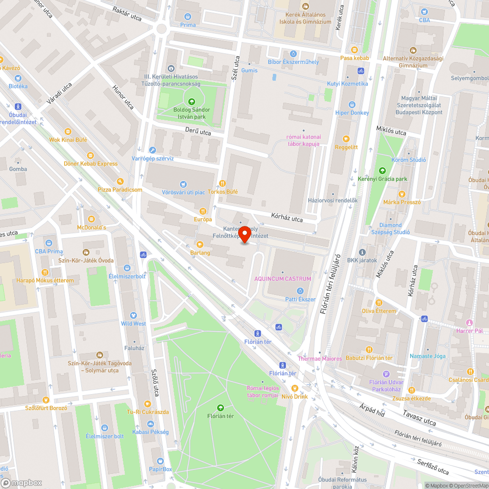 Szegélyek akadálymentesítése bejelentés helye