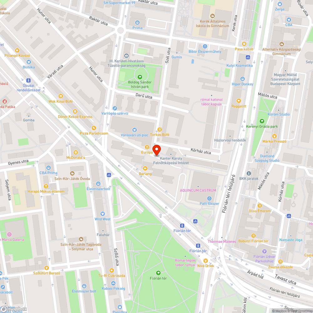 Megdőlt, picit elfordult tábla bejelentés helye