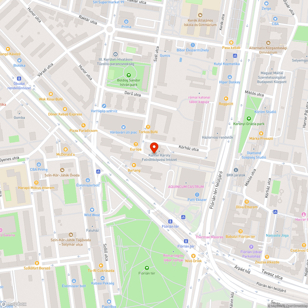 Graffitis közműszekrény bejelentés helye