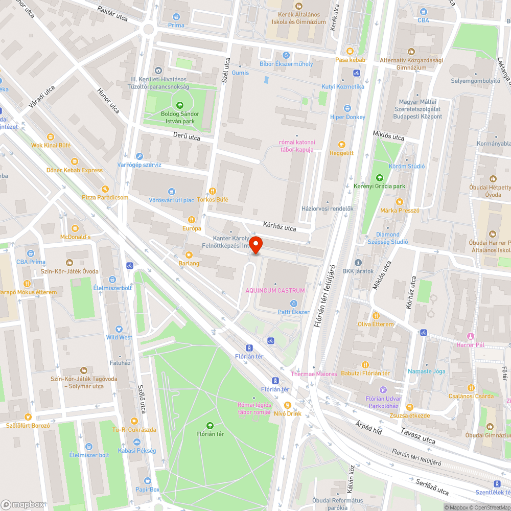 Tönkrement poller bejelentés helye