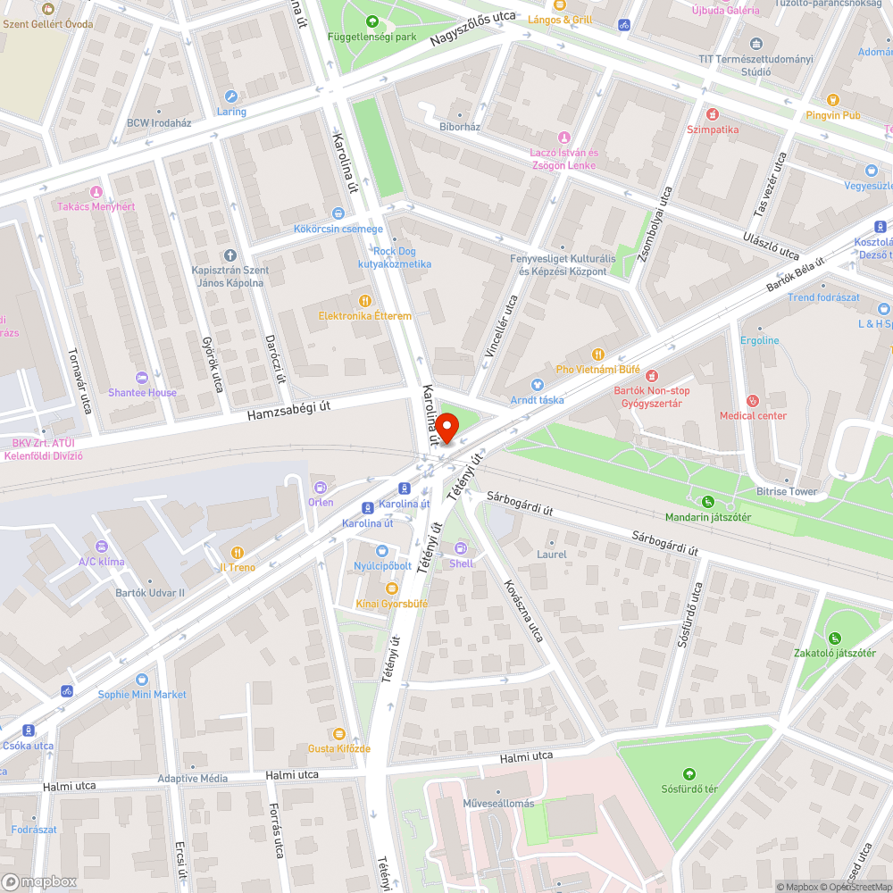 Árvíz bejelentés helye