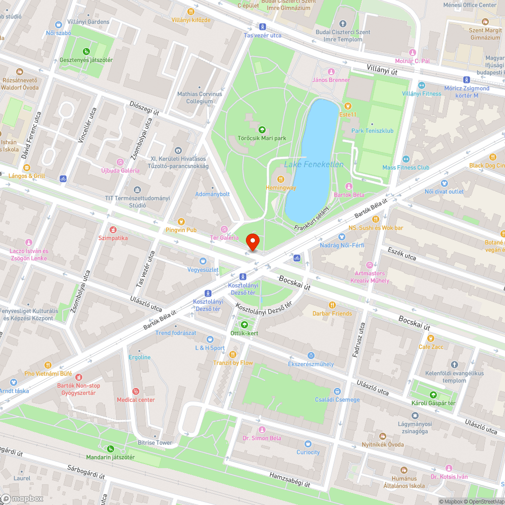 Eldugult víznyelő bejelentés helye