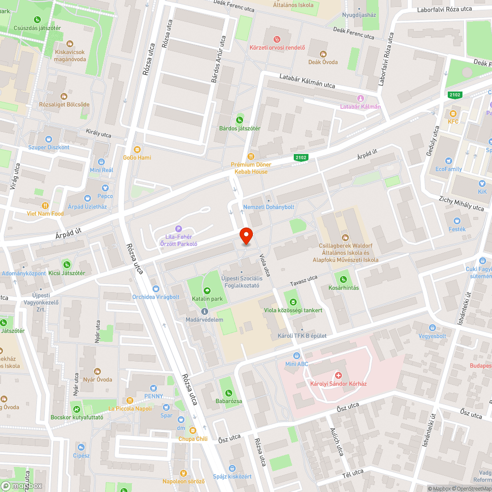 Szükség van járdára bejelentés helye