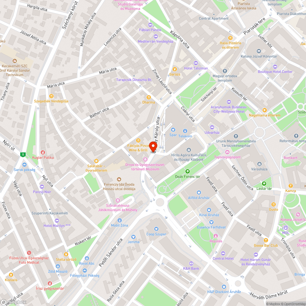 Nem működő közvilágítás bejelentés helye