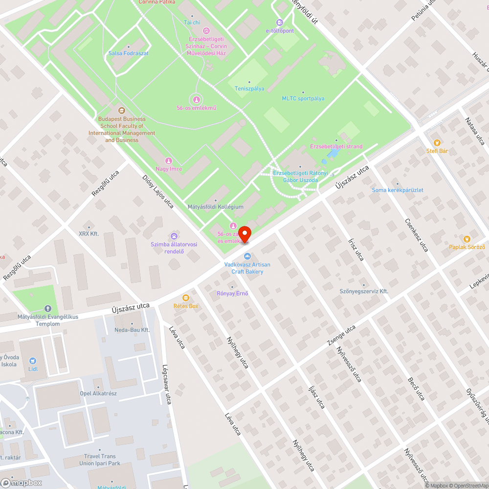 Kidobott matrac bejelentés helye