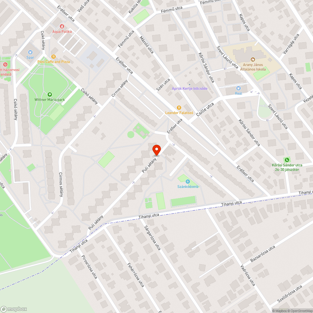 Hiányos közvilágítás bejelentés helye