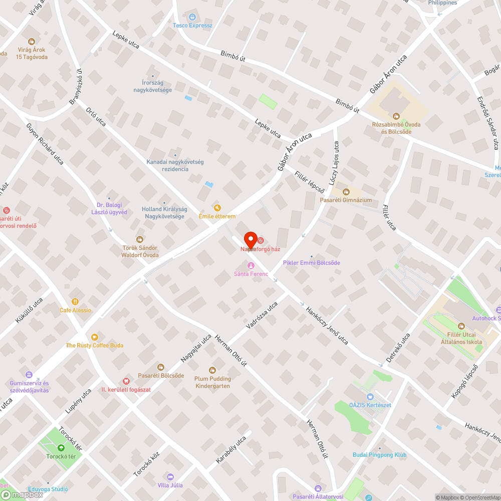 Mély kátyú a Hankóczyn bejelentés helye