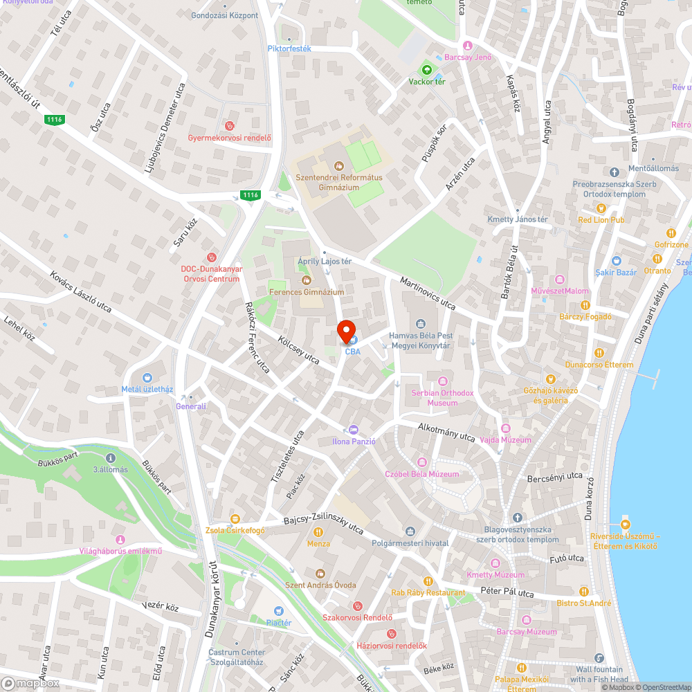 Kiégett közvilágítás bejelentés helye