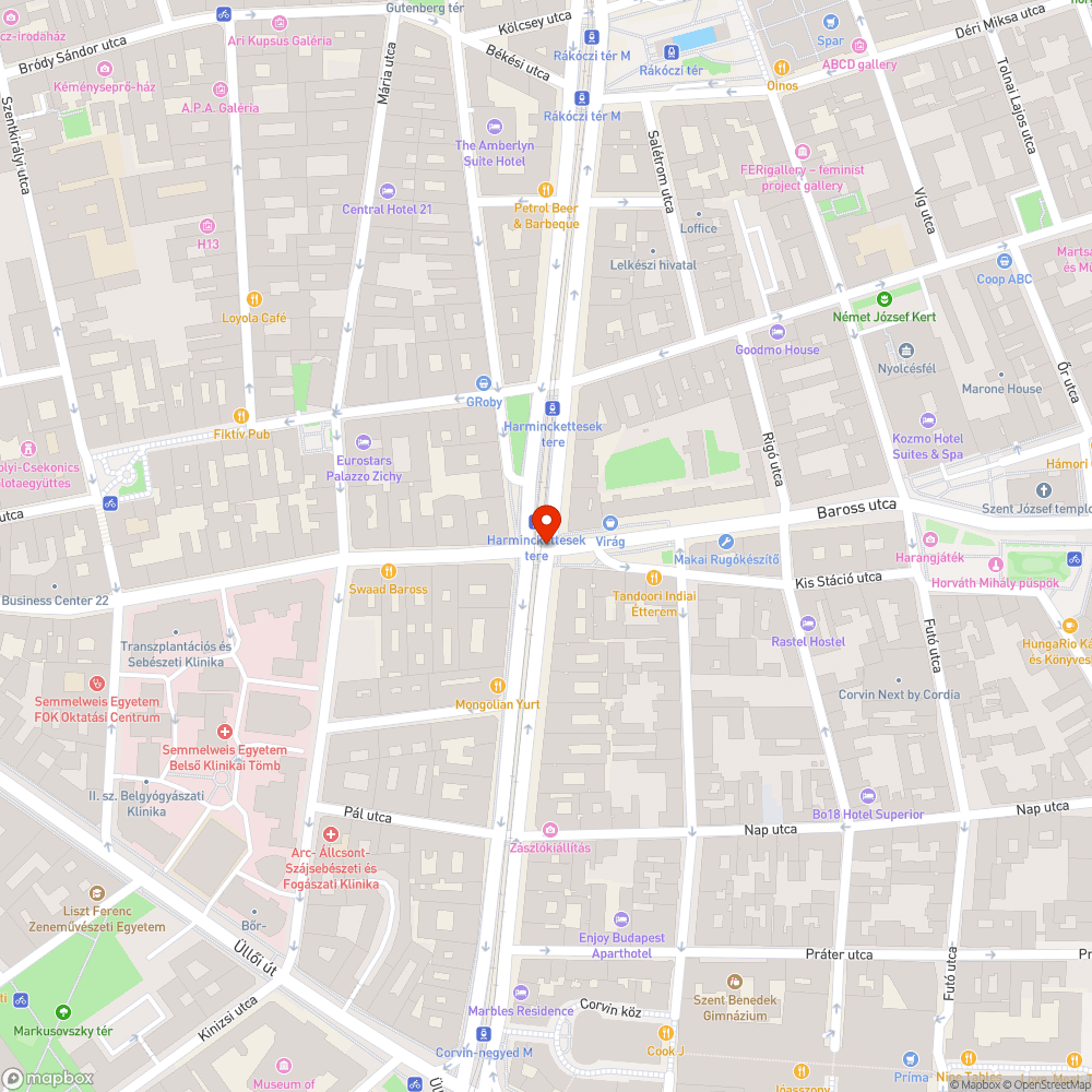 Hiányzó fényterelő bejelentés helye