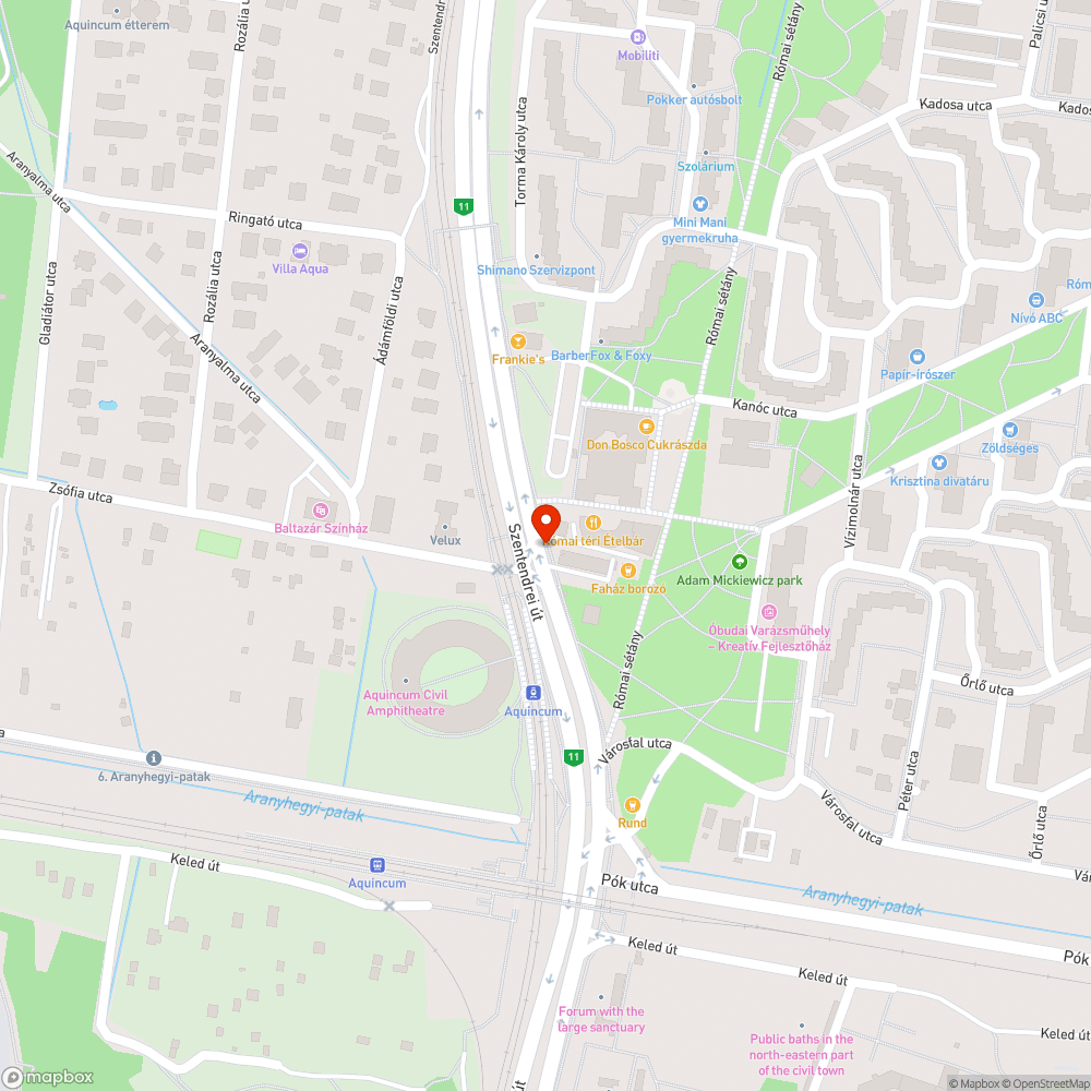 Hatalmas víz a gyalogátkelőnél bejelentés helye