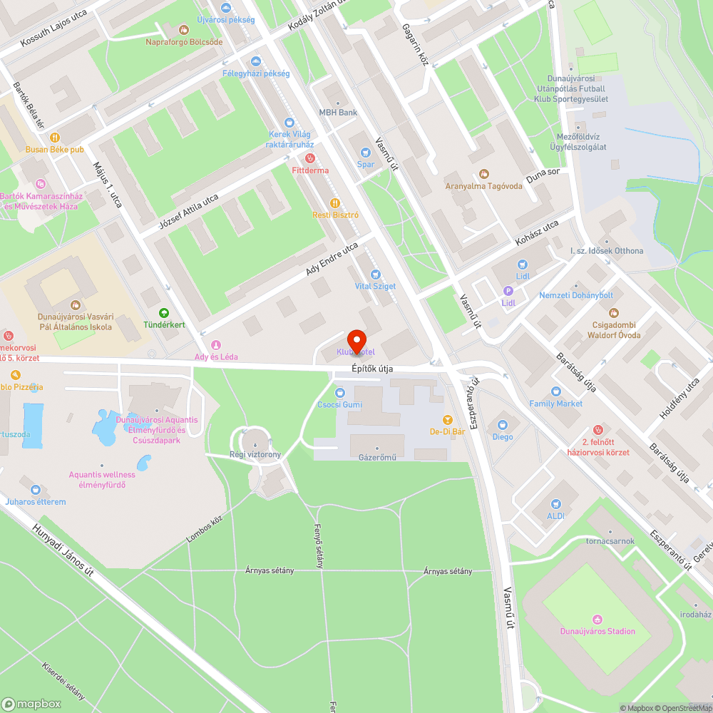 már egy éves bejelentés helye