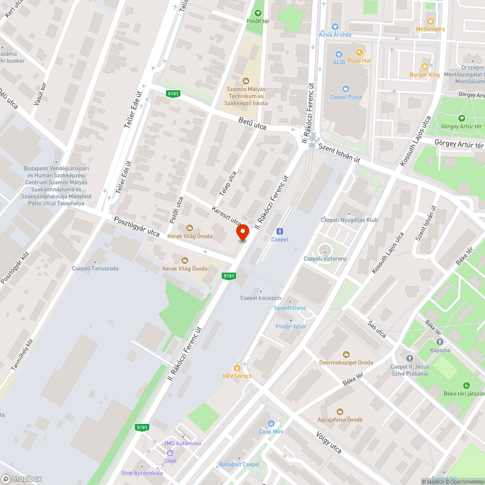 MIX/A 616 bejelentés helye